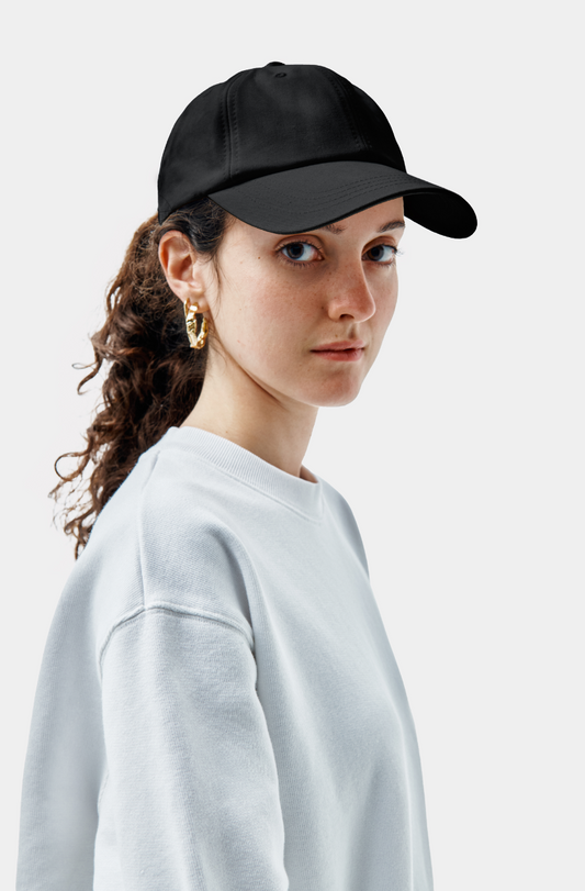 Classic Dad Cap - True Black
