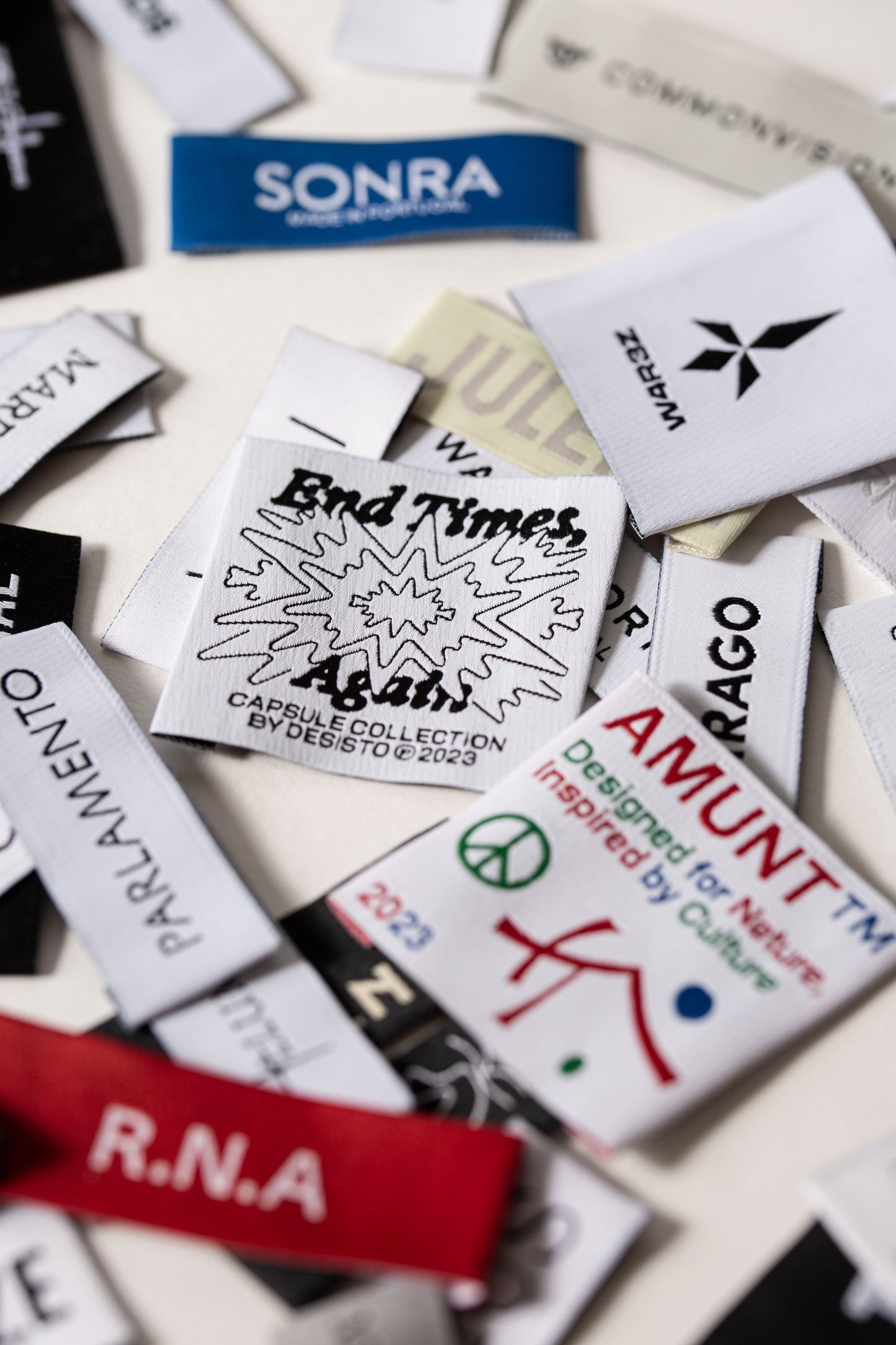 Assembly Woven Labels